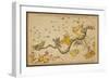 Hydra and Surrounding Constellations, 1825-Science Source-Framed Giclee Print