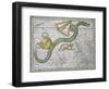 Hydra, from "A Celestial Atlas," Published in 1822-A. Jamieson-Framed Giclee Print