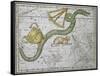 Hydra, from "A Celestial Atlas," Published in 1822-A. Jamieson-Framed Stretched Canvas