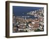 Hydra Port and Town, Hydra, Greek Islands, Greece, Europe-Charles Bowman-Framed Photographic Print