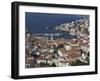 Hydra Port and Town, Hydra, Greek Islands, Greece, Europe-Charles Bowman-Framed Photographic Print