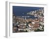 Hydra Port and Town, Hydra, Greek Islands, Greece, Europe-Charles Bowman-Framed Photographic Print