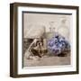 Hydrangea and Atomizer-Julie Greenwood-Framed Art Print