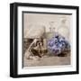 Hydrangea and Atomizer-Julie Greenwood-Framed Art Print