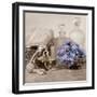 Hydrangea and Atomizer-Julie Greenwood-Framed Art Print