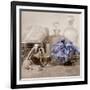 Hydrangea and Atomizer-Julie Greenwood-Framed Art Print