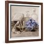 Hydrangea and Atomizer-Julie Greenwood-Framed Art Print