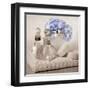 Hydrangea and Towel-Julie Greenwood-Framed Art Print