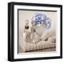 Hydrangea and Towel-Julie Greenwood-Framed Art Print