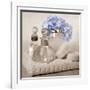 Hydrangea and Towel-Julie Greenwood-Framed Art Print