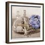 Hydrangea and Tray-Julie Greenwood-Framed Art Print