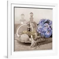 Hydrangea and Tray-Julie Greenwood-Framed Art Print