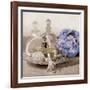 Hydrangea and Tray-Julie Greenwood-Framed Art Print