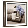 Hydrangea and Wicker-Julie Greenwood-Framed Art Print