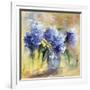 Hydrangea Azure-Anne Farrall Doyle-Framed Giclee Print