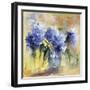 Hydrangea Azure-Anne Farrall Doyle-Framed Giclee Print