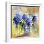 Hydrangea Azure-Anne Farrall Doyle-Framed Giclee Print