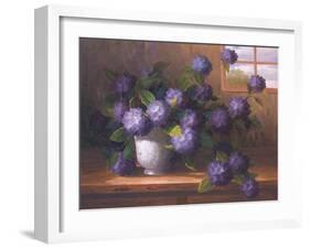 Hydrangea Blossoms ll-Welby-Framed Art Print