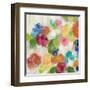 Hydrangea Bouquet I Square I-Silvia Vassileva-Framed Art Print