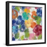 Hydrangea Bouquet I Square II-Silvia Vassileva-Framed Art Print