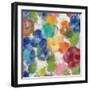Hydrangea Bouquet I Square II-Silvia Vassileva-Framed Art Print