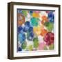 Hydrangea Bouquet I Square II-Silvia Vassileva-Framed Art Print