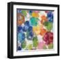 Hydrangea Bouquet I Square II-Silvia Vassileva-Framed Art Print