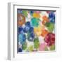 Hydrangea Bouquet I Square II-Silvia Vassileva-Framed Art Print