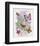 Hydrangea Butterflies II-Ginny Joyner-Framed Art Print