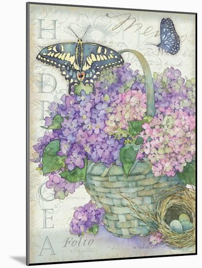 Hydrangea Folio-Julie Paton-Mounted Art Print
