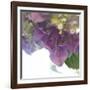 Hydrangea Haze II-Linda Wood-Framed Giclee Print