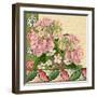 Hydrangea on Love Letters-Piddix-Framed Art Print