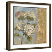 Hydrangea on Soft Blue-Silvia Vassileva-Framed Premium Giclee Print