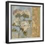 Hydrangea on Soft Blue-Silvia Vassileva-Framed Premium Giclee Print