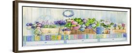 Hydrangea Potted on a Table-ZPR Int’L-Framed Giclee Print