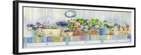 Hydrangea Potted on a Table-ZPR Int’L-Framed Giclee Print