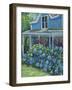 Hydrangea Riot-Marnie Bourque-Framed Giclee Print