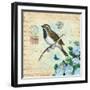 Hydrangea Songbird No. 5-Christopher James-Framed Art Print