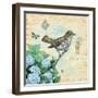 Hydrangea Songbird No. 8-Christopher James-Framed Art Print
