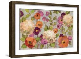 Hydrangeas and Anemones-Silvia Vassileva-Framed Art Print