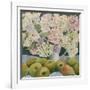 Hydrangeas and cooking apples-Jennifer Abbott-Framed Giclee Print