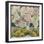 Hydrangeas and cooking apples-Jennifer Abbott-Framed Giclee Print