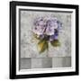 Hydrangeas and Stripes I-Patricia Pinto-Framed Art Print