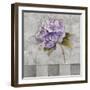 Hydrangeas and Stripes II-Patricia Pinto-Framed Art Print