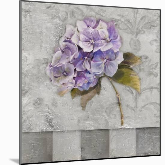 Hydrangeas and Stripes II-Patricia Pinto-Mounted Art Print