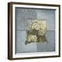 Hydrangeas on Blue II-Patricia Pinto-Framed Art Print