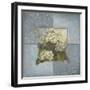 Hydrangeas on Blue II-Patricia Pinto-Framed Art Print