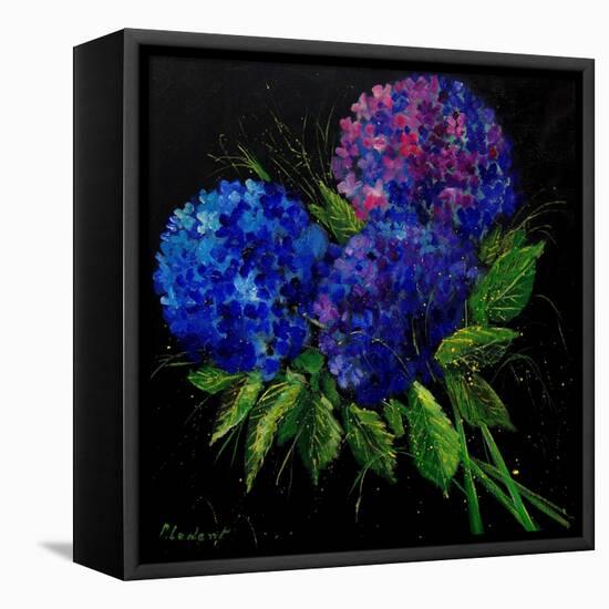 Hydrangeas-Pol Ledent-Framed Stretched Canvas