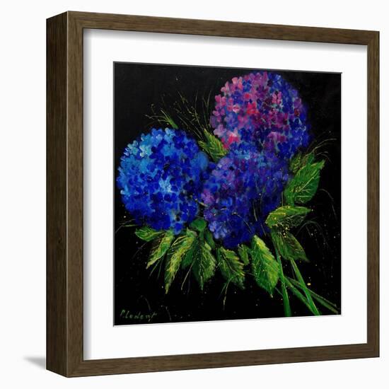 Hydrangeas-Pol Ledent-Framed Art Print