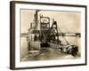 Hydraulic Dredge-null-Framed Photographic Print